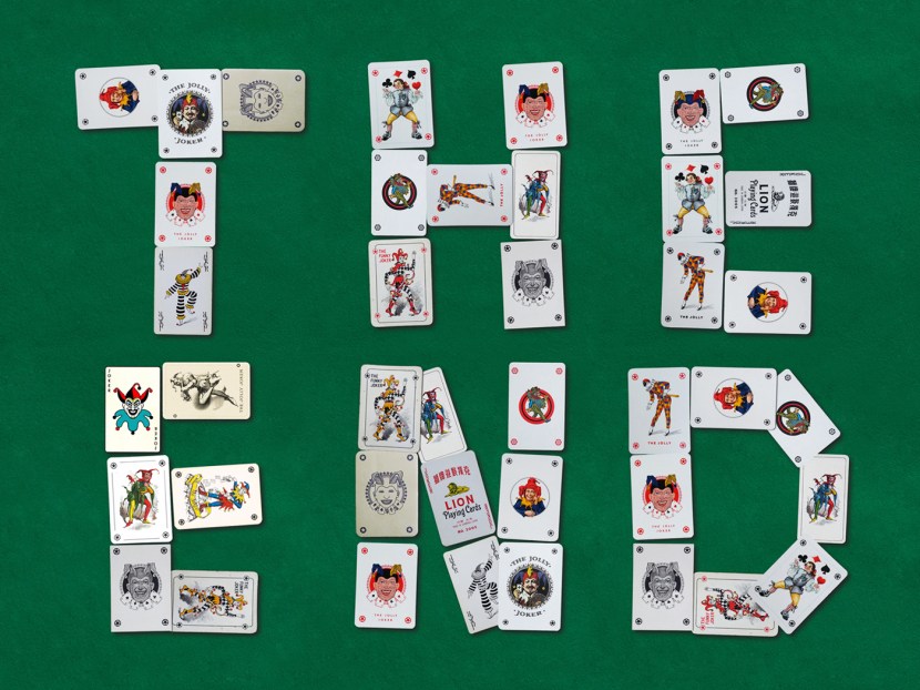 mauro_cuppone_the-beginning_contemporary-art_the end_playing-cards_joker_cheat_2014