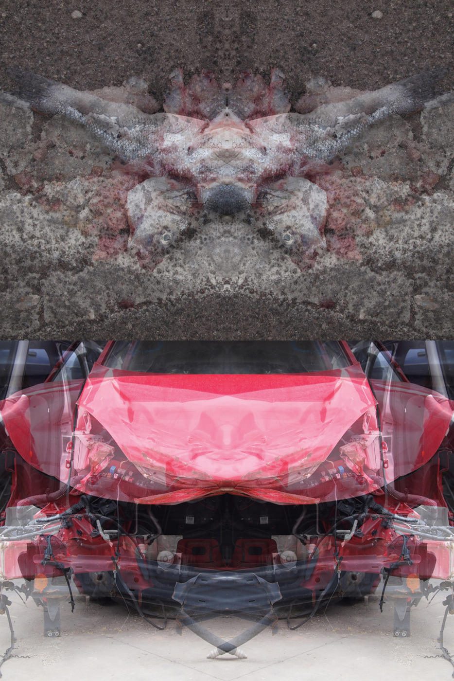 rorschach-crash-test_mauro-cuppone_rorschach-test_contemporary-art_car-accident_death_symmetry_animals_2013_1ac